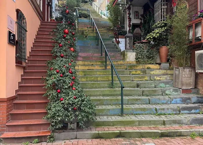 Апартаменты Historic Design 3-storey Arnavutkoey With Patio